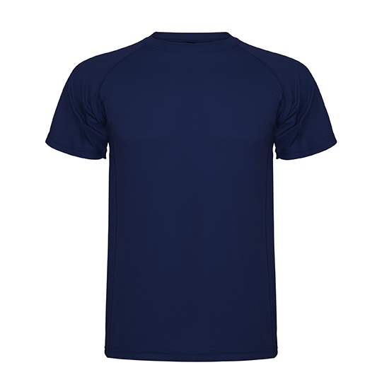Koszulka Dziecieca Funkcyjna Poliester Raglan RY0425K - Navy Blue 55