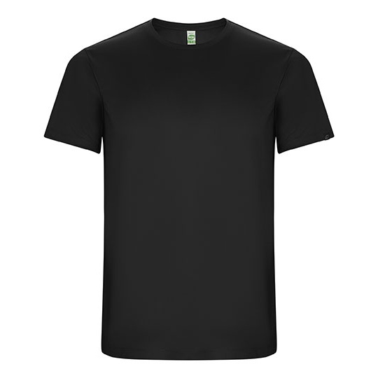 Koszulka Meska Sportowa Poliester Recykling Oddychajaca RY0427 - Dark Lead 46