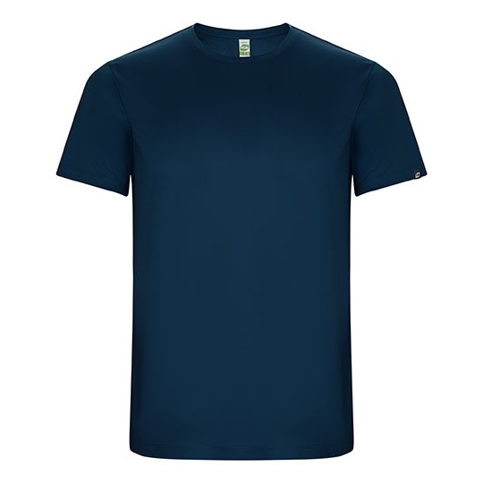 Koszulka Meska Sportowa Poliester Recykling Oddychajaca RY0427 - Navy Blue 55