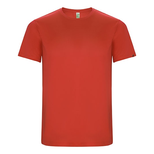 Koszulka Meska Sportowa Poliester Recykling Oddychajaca RY0427 - Red 60