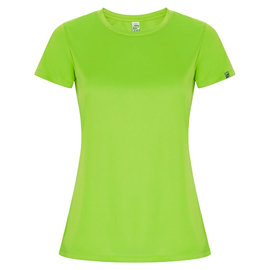 Koszulka Damska Sportowa Poliester z Recyklingu RY0428 - Fluor Green 222