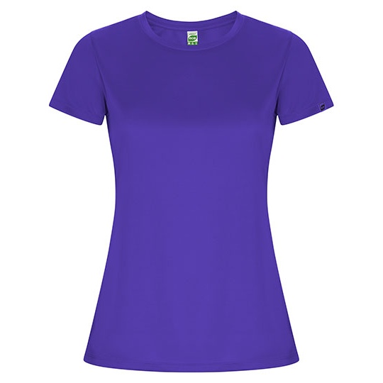 Koszulka Damska Sportowa Poliester z Recyklingu RY0428 - Mauve 63
