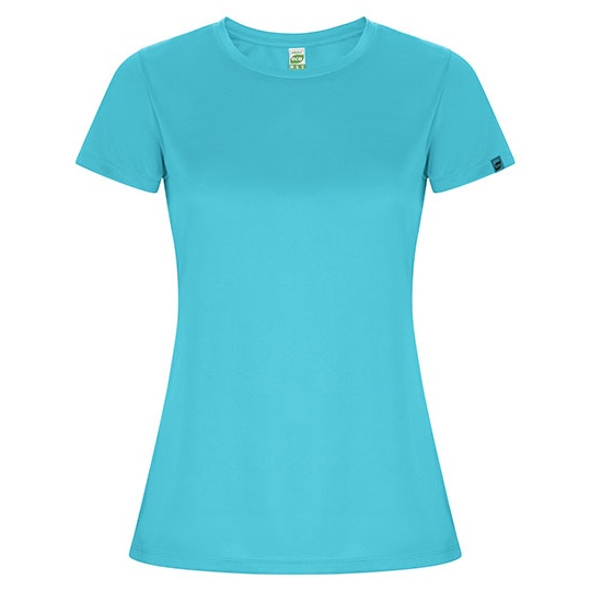 Koszulka Damska Sportowa Poliester z Recyklingu RY0428 - Turquoise 12