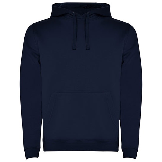Bluza Z Kapturem I Kieszenia Kangurka Czesana Podszewka RY1067 - Navy Blue 55