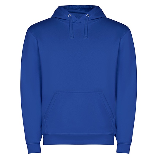 Bluza Z Kapturem I Kieszenia Kangurka Czesana Podszewka RY1067 - Royal Blue 05