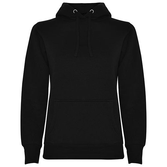 Bluza Damska Dopasowana Z Czesaną Podszewką RY1068 - Black 02