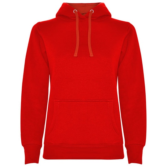 Damska bluza z kapturem Slim RY1068 - Red 60