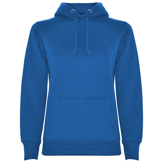 Bluza Damska Dopasowana Z Czesaną Podszewką RY1068 - Royal Blue 05