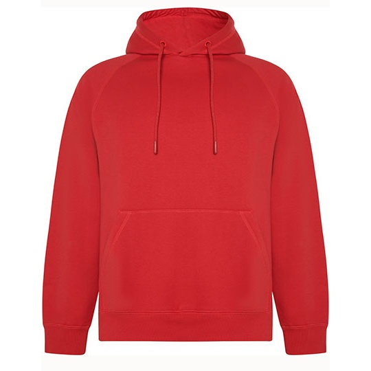 Bluza z kapturem Standardowa Organiczna Bawelna Poliester z Recyklingu RY1074 - Red 60