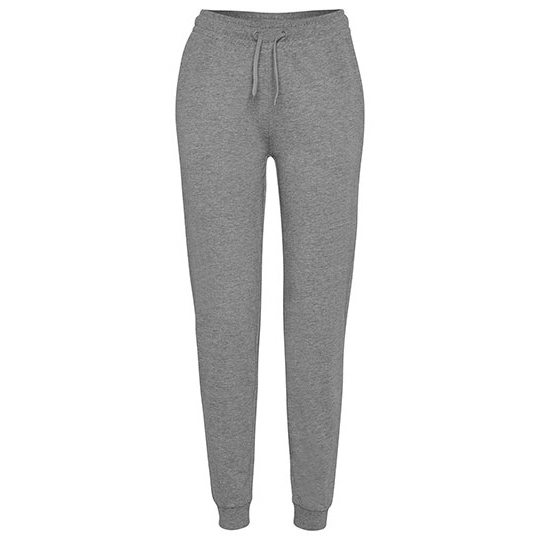 Spodnie Dresowe Damskie Dopasowane Oddychajace RY1175 - Heather Grey 58