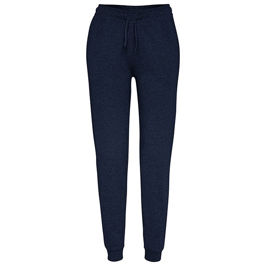 Spodnie Dresowe Damskie Dopasowane Oddychajace RY1175 - Navy Blue 55