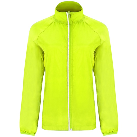 Kurtka Wiatrowka Damska Slim Poliester Ripstop RY5051 - Fluor Yellow 221