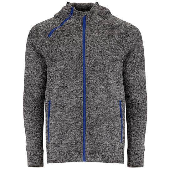 Bluza Unisex Dzianina Szczotkowana RY5064 - Heather Black 243