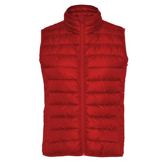 Kamizelka Damska Slim Pikowana Wiatroodporna Wodoodporna RY5093 - Red 60