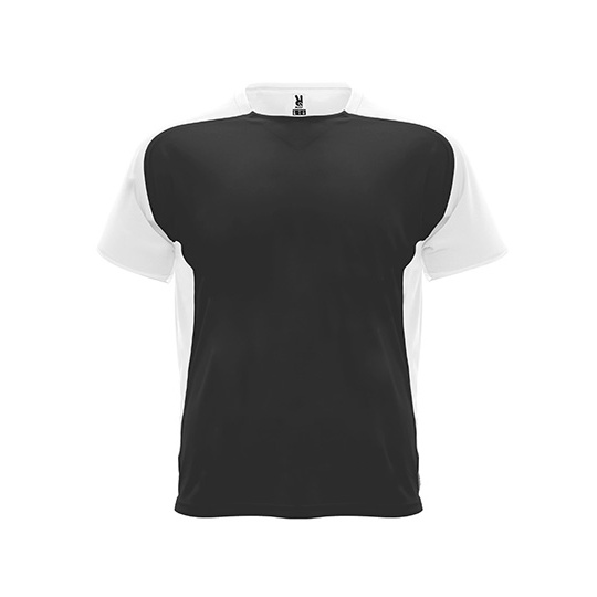 T-shirt Raglanowy Funkcyjny Oddychajacy RY6399 - Black 02 & White 01