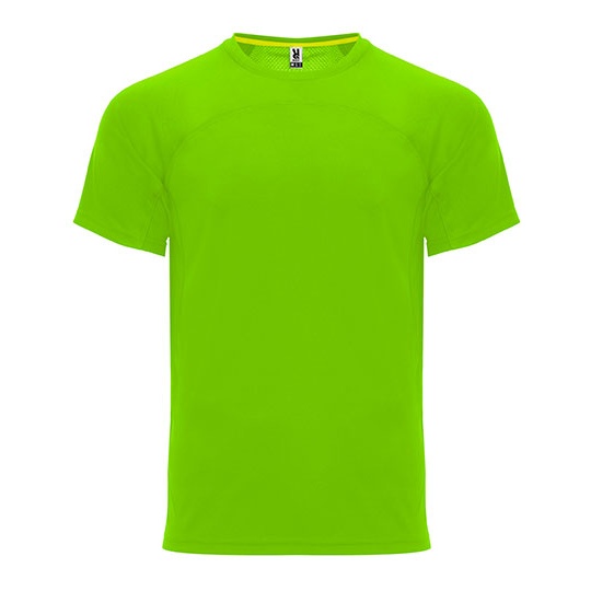 T-shirt Raglanowy Funkcyjny Oddychajacy Szybkoschnacy RY6401 - Lime Green 225