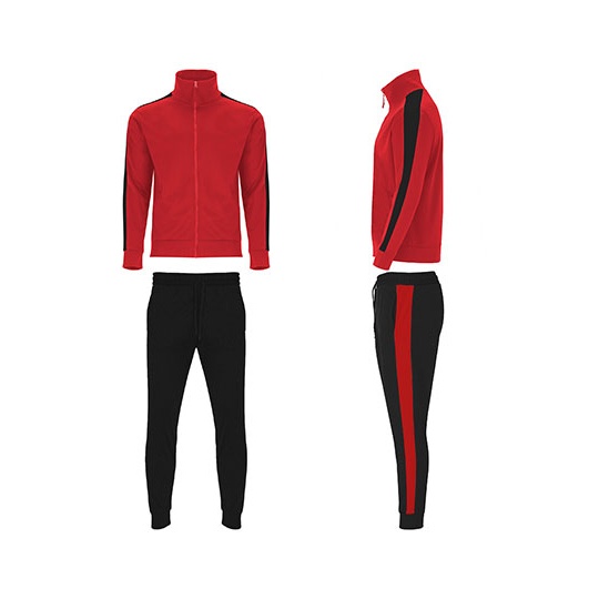 Dres Meski Poliestrowy RY6410 - Red 60 & Black 02