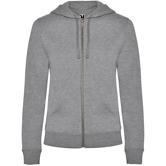 Bluza Damska Dopasowana Bawelniano Poliestrowa Czesana RY6425 - Heather Grey 58