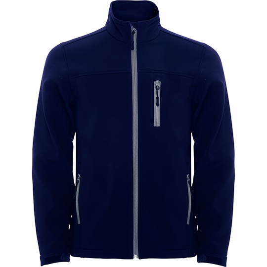 Kurtka Meska Softshell Wiatroodporna Wodoodporna RY6432 - Navy Blue 55