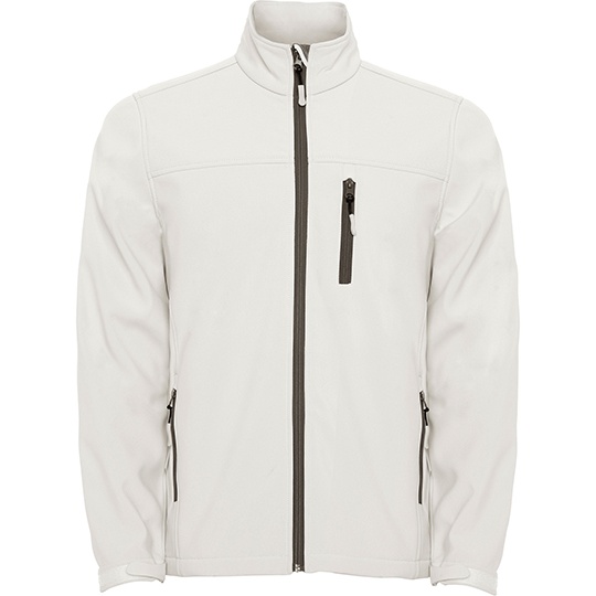Kurtka Meska Softshell Wiatroodporna Wodoodporna RY6432 - Pearl White 011