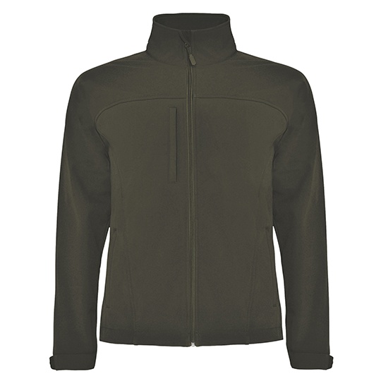 Kurtka Softshell Wiatroodporna Wodoodporna RY6435 - Dark Green Brown 38