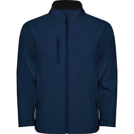 Kurtka Meska Softshell Wiatroodporna Wodoodporna RY6436 - Navy Blue 55