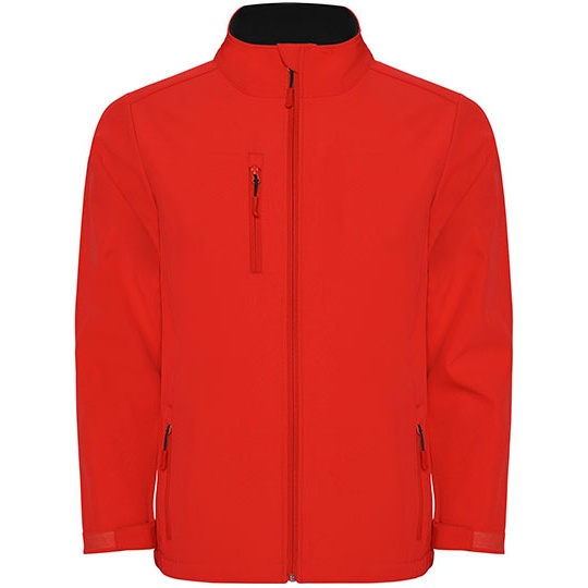 Kurtka Meska Softshell Wiatroodporna Wodoodporna RY6436 - Red 60