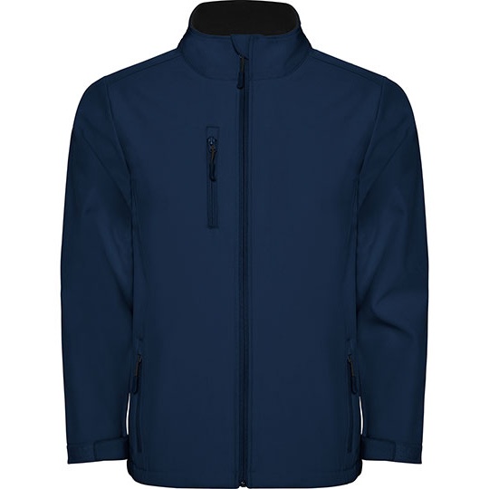 Dziecieca kurtka softshellowa z polarem RY6436K - Navy Blue 55