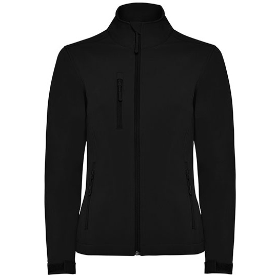 Softshell Damski Slim Wiatroodporny Wodoodporny RY6437 - Black 02