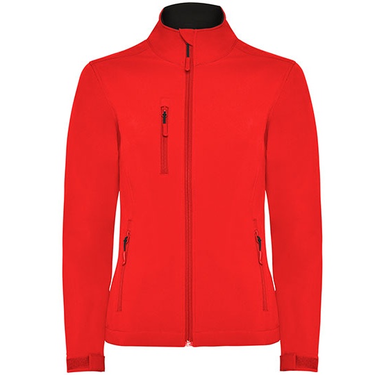 Softshell Damski Slim Wiatroodporny Wodoodporny RY6437 - Red 60