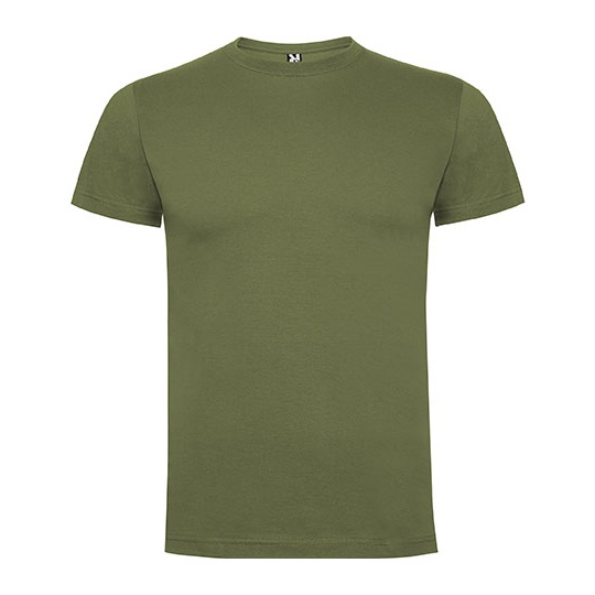 T-shirt Meski Bawelniany Single Jersey RY6502 - Army Green 15
