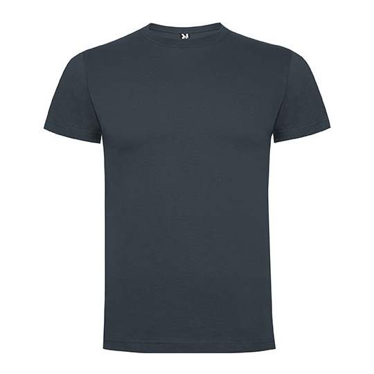 T-shirt Męski Bawełniany Single Jersey RY6502 - Ebony 231