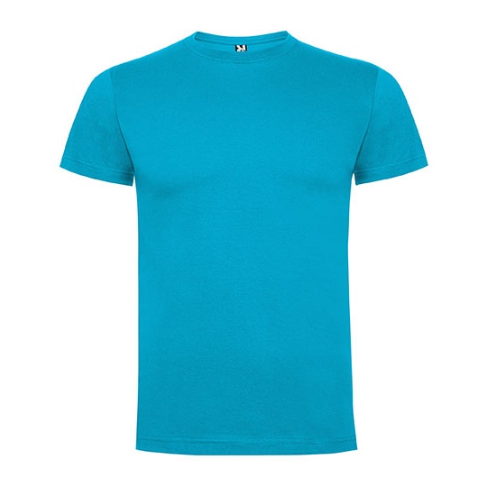 T-shirt Męski Bawełniany Single Jersey RY6502 - Turquoise 12