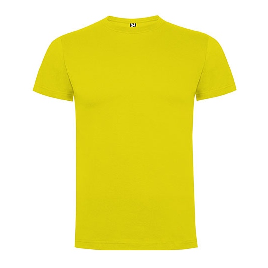 T-shirt Męski Bawełniany Single Jersey RY6502 - Yellow 03