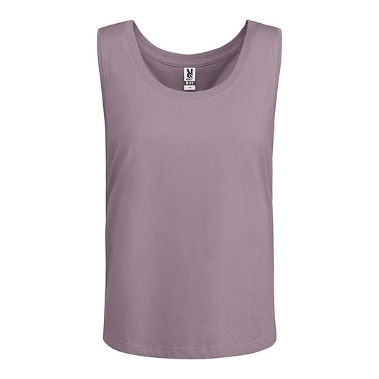 Top Damski Oversize Bawełniany RY6536 - Lavender 268