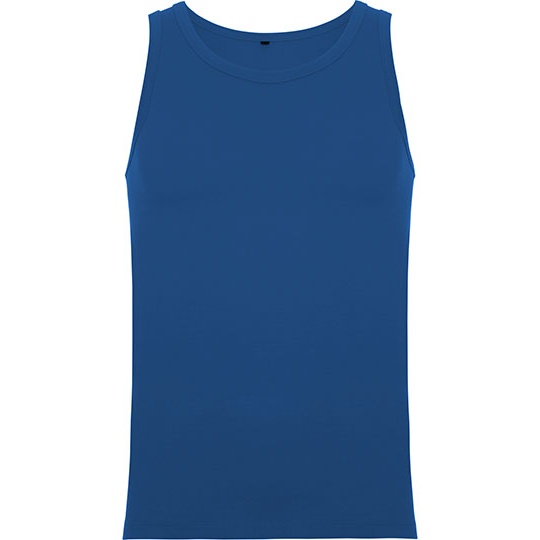 Tank Top Meski Slim Bawelniany RY6545 - Royal Blue 05