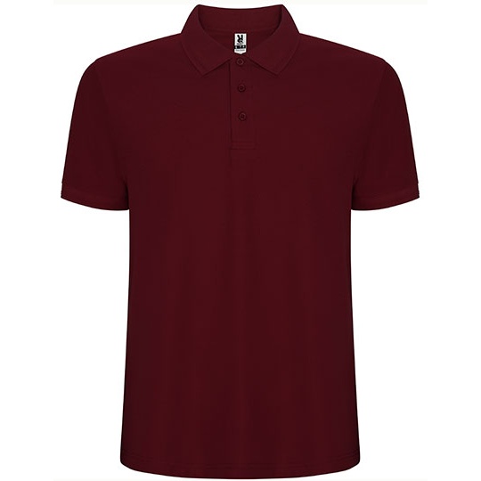 Koszulka Polo Męska Pique RY6609 - Garnet Red 57