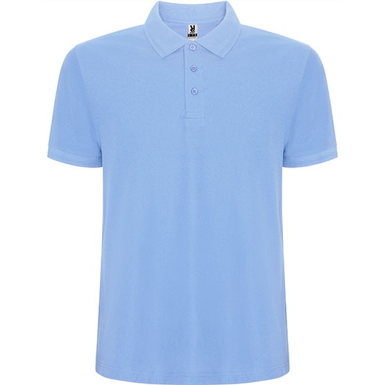 Koszulka Polo Meska Pique RY6609 - Sky Blue 10