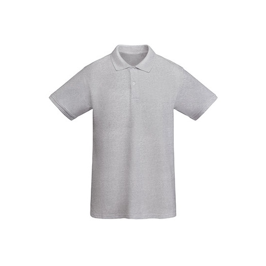 Koszulka Polo Krótki Rękaw Bawełna Organiczna RY6617 - Heather Grey 58