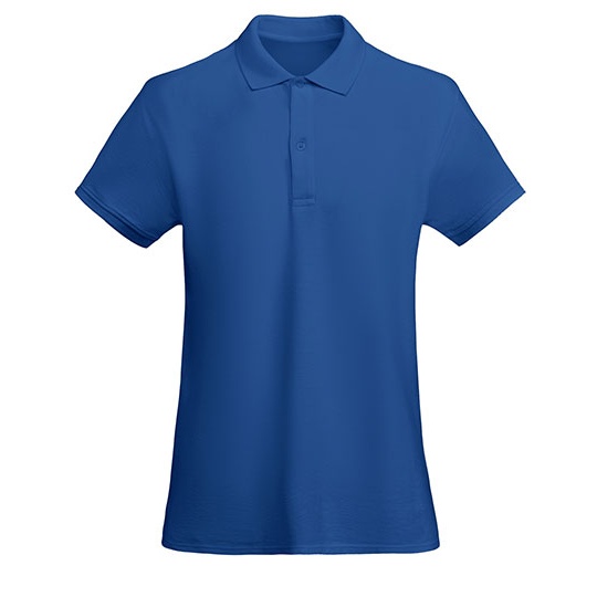 Koszulka Polo Damska Bawelna Organiczna Slim RY6618 - Royal Blue 05