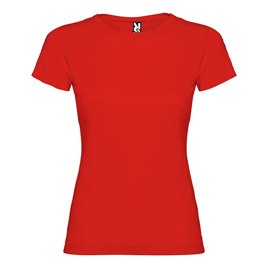 Damski T-shirt Klasyczny RY6627 - Red 60
