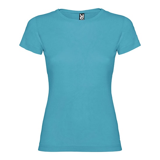 Damski T-shirt Klasyczny RY6627 - Turquoise 12