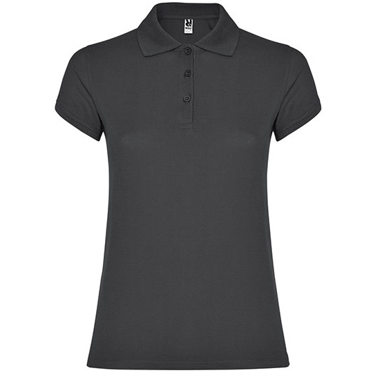 Koszulka Polo Damska Slim Pika RY6634 - Dark Lead 46