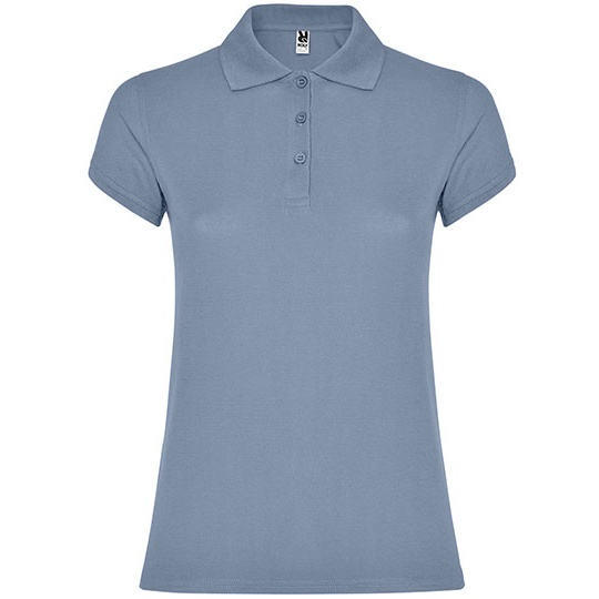 Koszulka Polo Damska Slim Pika RY6634 - Zen Blue 263