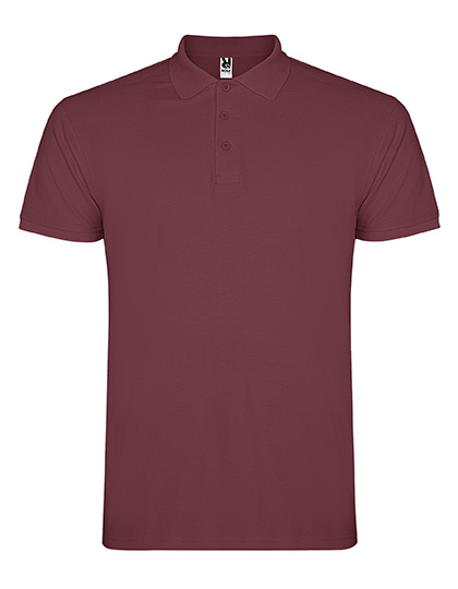 Meska koszulka polo RY6638 - Berry Red