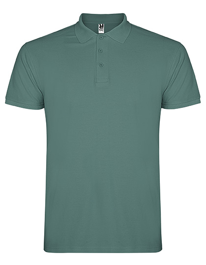 Męska koszulka polo RY6638 - Calm Blue