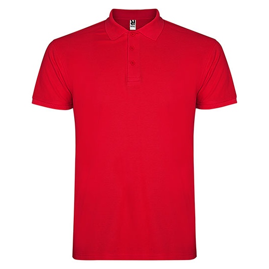 Koszulka Polo Dziecieca Bawelniana Pika RY6638K - Red 60
