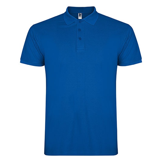 Koszulka Polo Dziecieca Bawelniana Pika RY6638K - Royal Blue 05