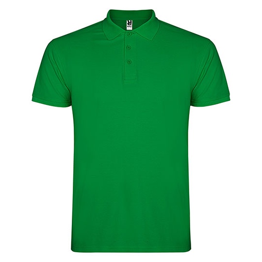 Koszulka Polo Dziecięca Bawełniana Pika RY6638K - Tropical Green 216