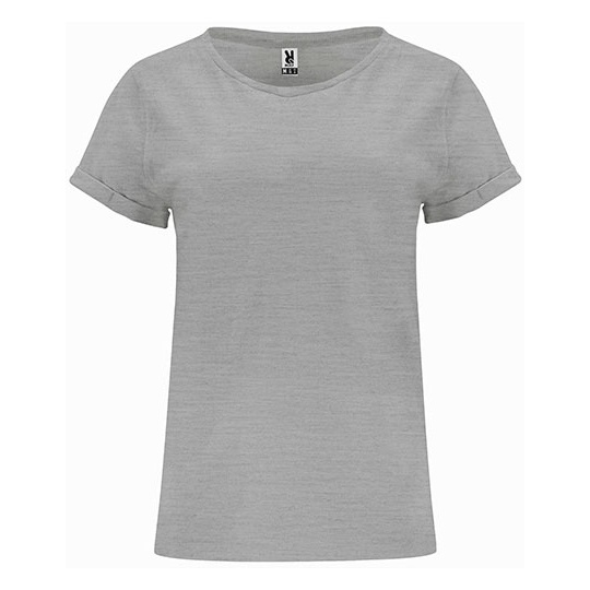 T-shirt Damski Bawelniany RY6643 - Heather Grey 58